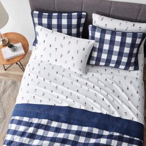 Eddie Bauer Queen Flannel Sheet Set 