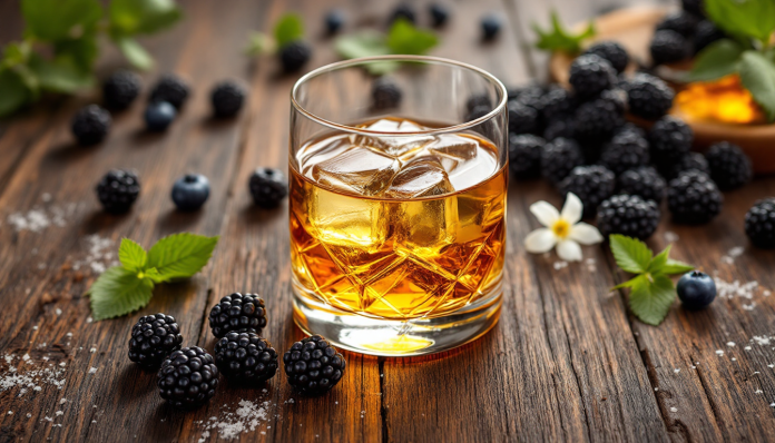 Blackberry Crown Royal Whisky